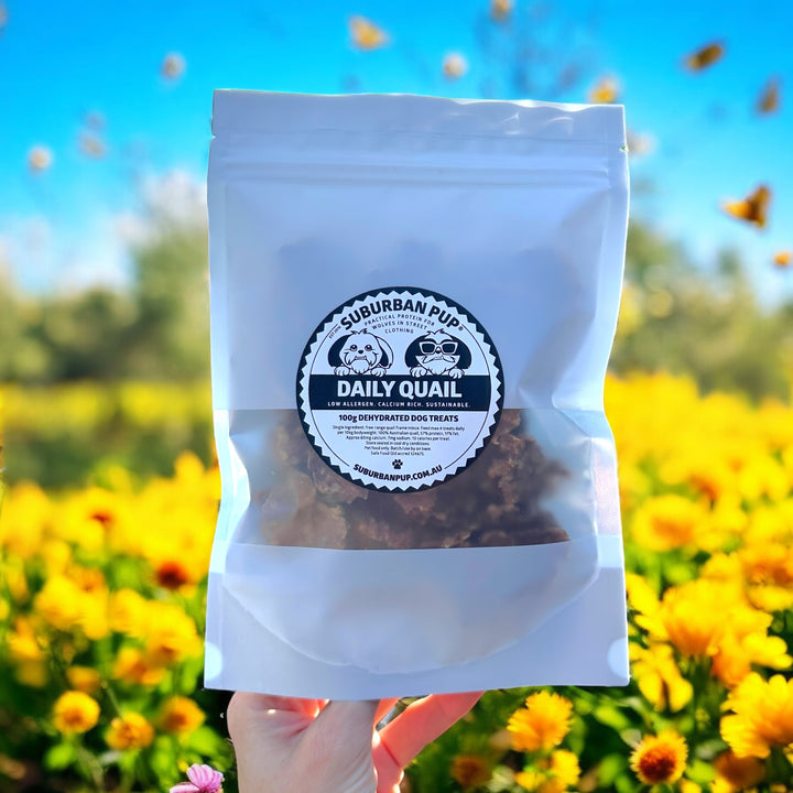 Suburban Pup | DAILY QUAIL DELIGHTS 100g