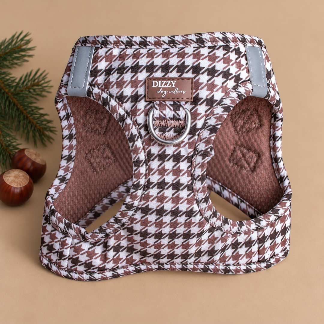 Chestnut Tweed: Step In Dog Harness