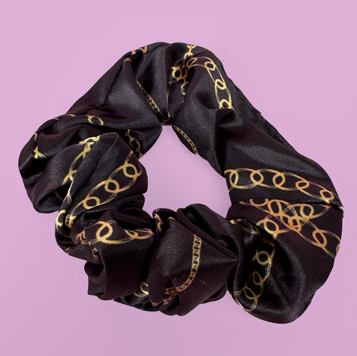 Chains | Silk Hair Scrunchie-BFF-Dizzy Dog Collars