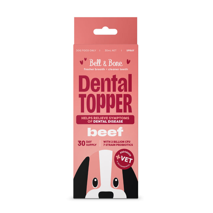 Bell & Bone Dog Dental Topper Beef 30ml