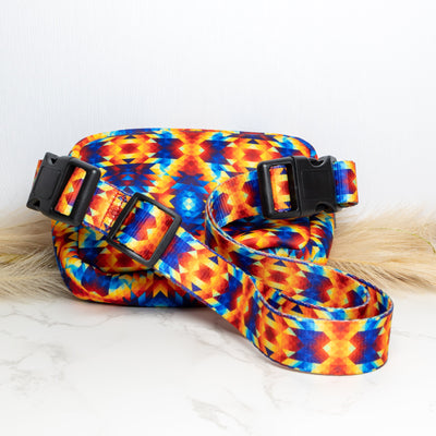 Adventure Pouch | Kaleidoscope-Adventure Pouch-Dizzy Dog Collars
