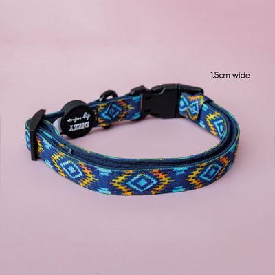 Aztec Empire Dog Collar | Canvas & Neoprene Dog Collar-Dog Collar-Dizzy Dog Collars