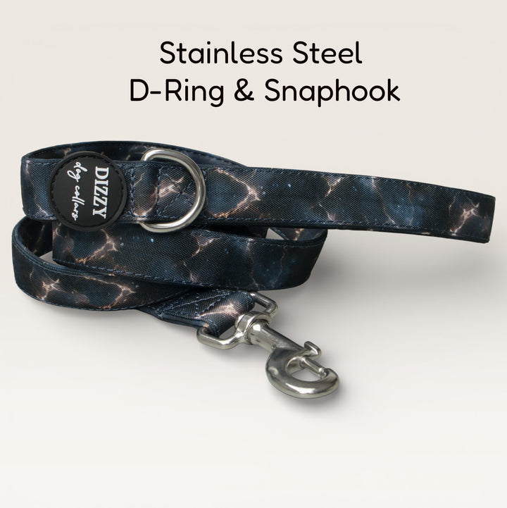 Nebula Nightfall  Dog Leash | Fully Padded Leash - Stainless Steel