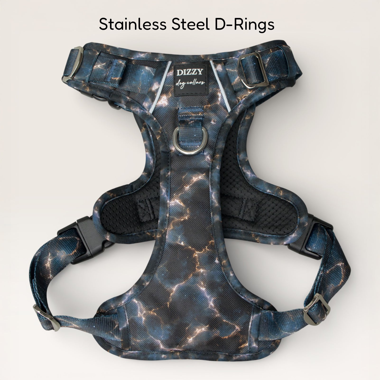 Lane Ropes Icon No Pull Dog Harness with Handle | Step in, Reflective & Stainless Stee ...