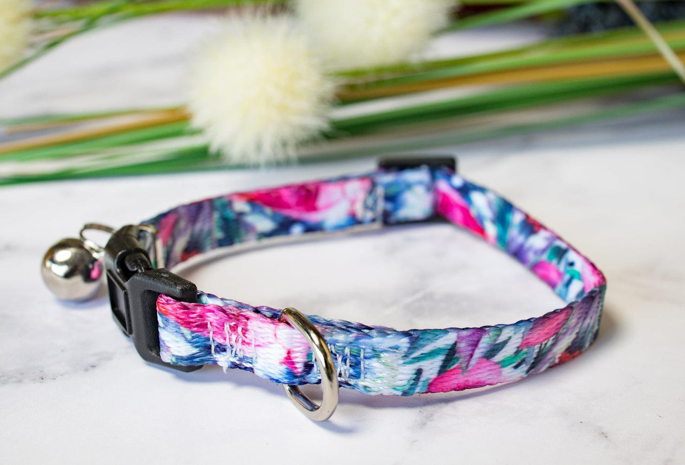 Blossom Rose Cat Collar / Toy Breed Dog Collar / Puppy Collar-Dizzy Dog Collars