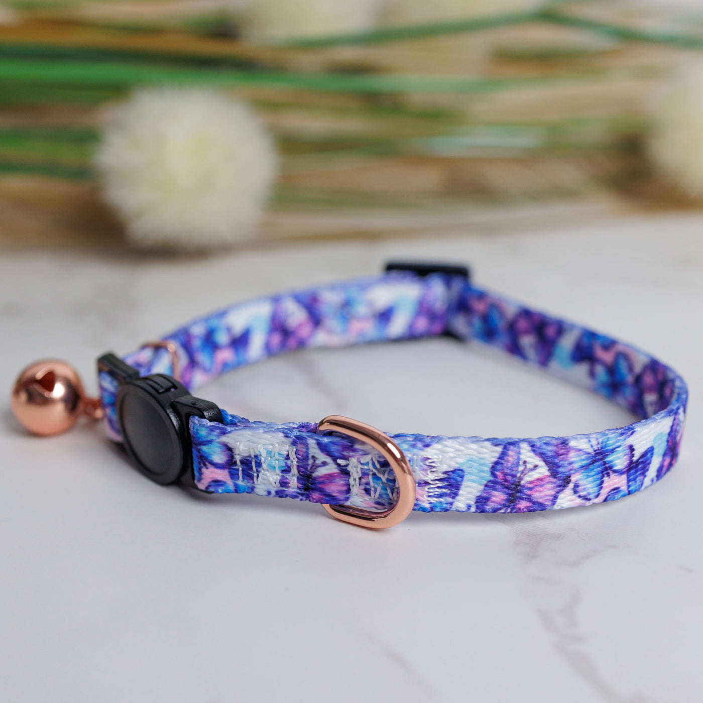 Butterfly Ballet Cat Collar | Toy Breed Dog Collar | Puppy Collar-puppy/cat-Dizzy Dog Collars