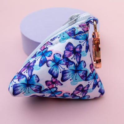 Butterfly Ballet Pocket - For Poop Bags, Treat and/or Keys/Coins-Dizzy Dog Collars