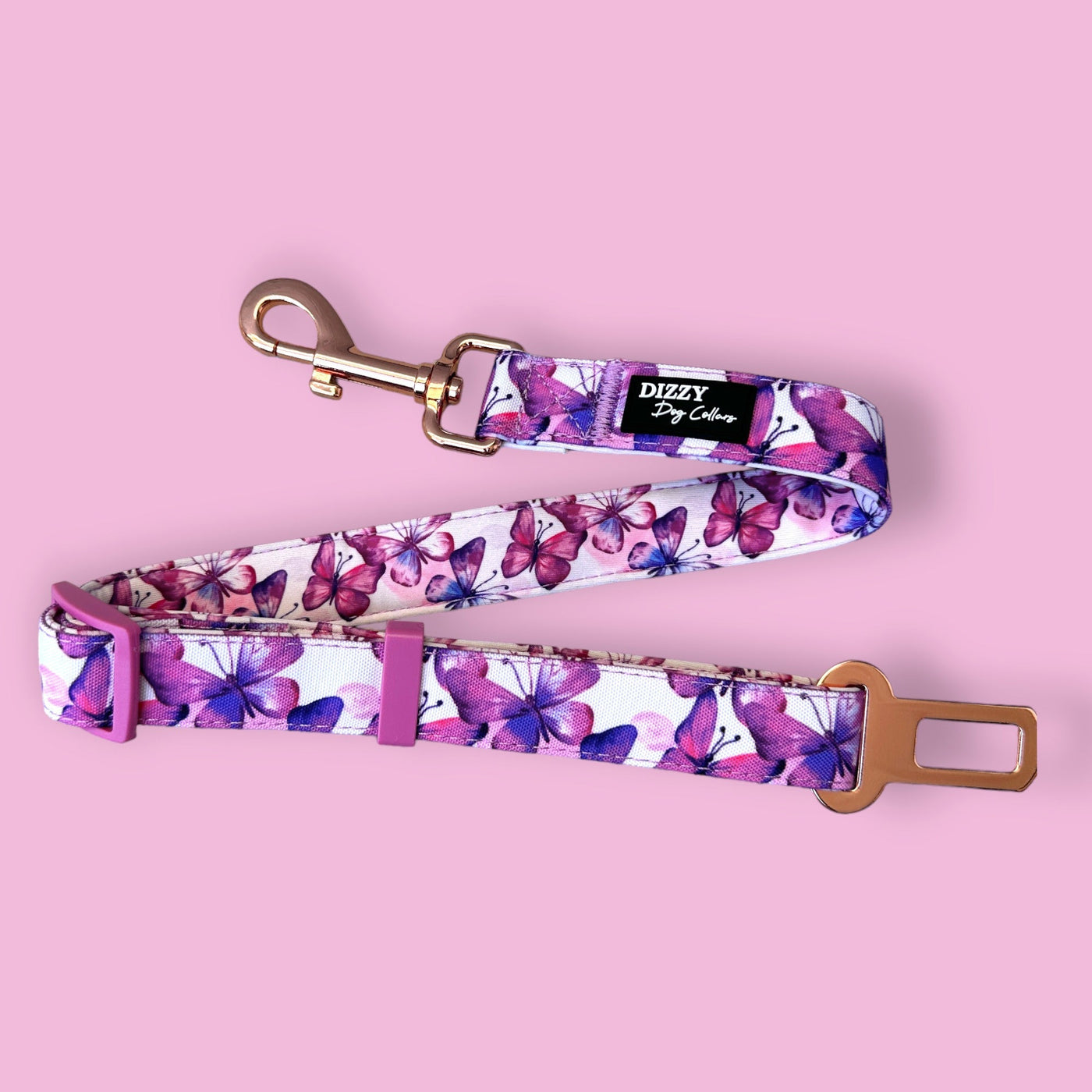 Candy Sky Butterfly | Pink Butterfly Bundle, | Save up to 20% | Add 3 or more and SAVE-Car Restraint-Dizzy Dog Collars