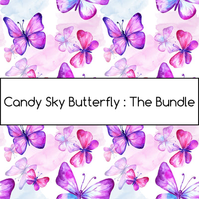 Candy Sky Butterfly | Pink Butterfly Bundle, | Save up to 20% | Add 3 or more and SAVE-Car Restraint-Dizzy Dog Collars