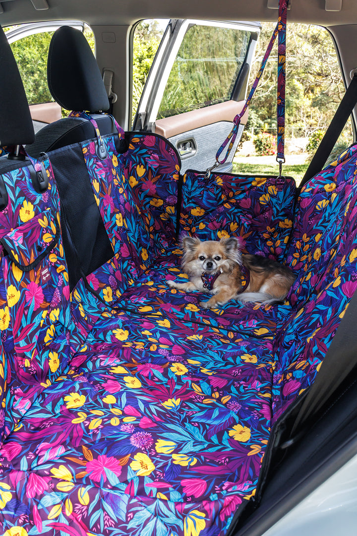 Car Seat Hammock: 2 in 1 Back Seat Cover | Sapphire Showers