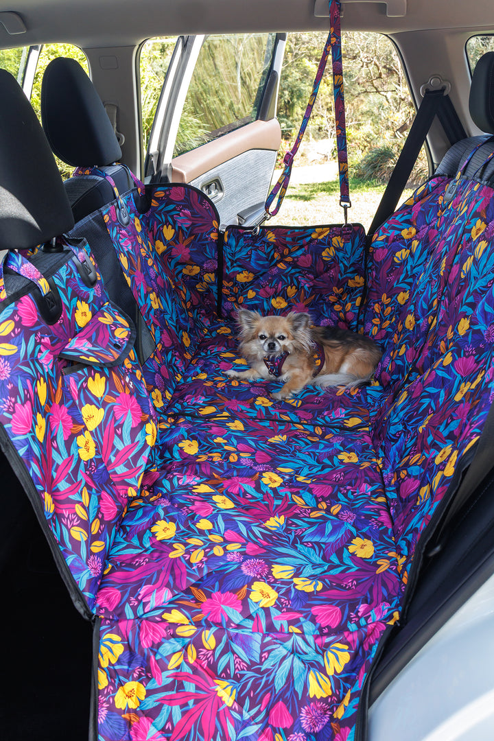 Car Seat Hammock: 2 in 1 Back Seat Cover | Sapphire Showers