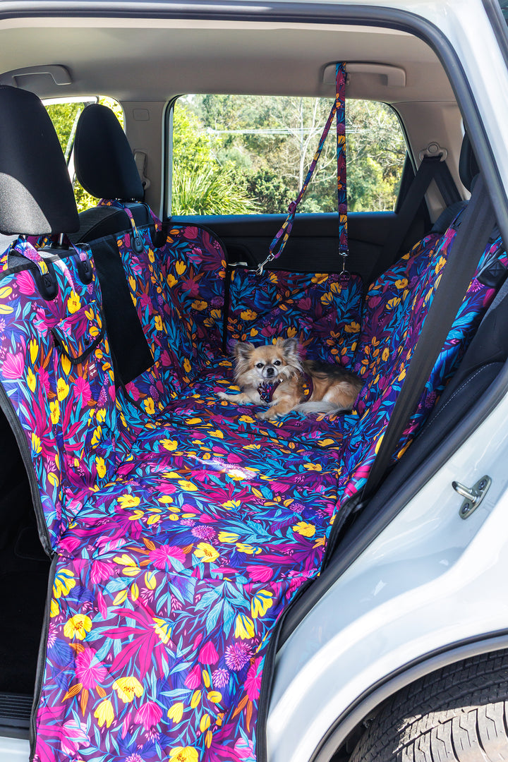 Car Seat Hammock: 2 in 1 Back Seat Cover | Sapphire Showers