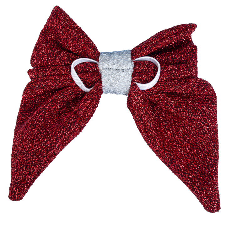 Dog Christmas Sailor Bow Tie | Candy Cane Shine
