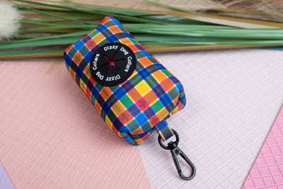 Country Plaid | Waste Bag Holder-Dizzy Dog Collars