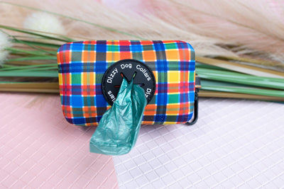 Country Plaid | Waste Bag Holder-Dizzy Dog Collars