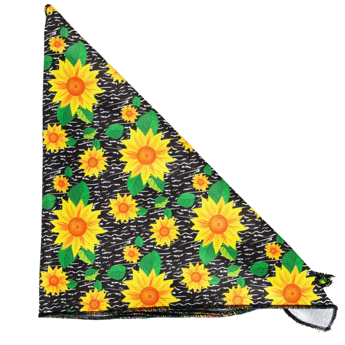 Dog Bandana - Tie Up Bandana - Sunflowers-Dizzy Dog Collars