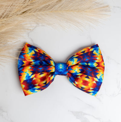 Dog Bow Tie | Kaleidoscope-Bow-Dizzy Dog Collars