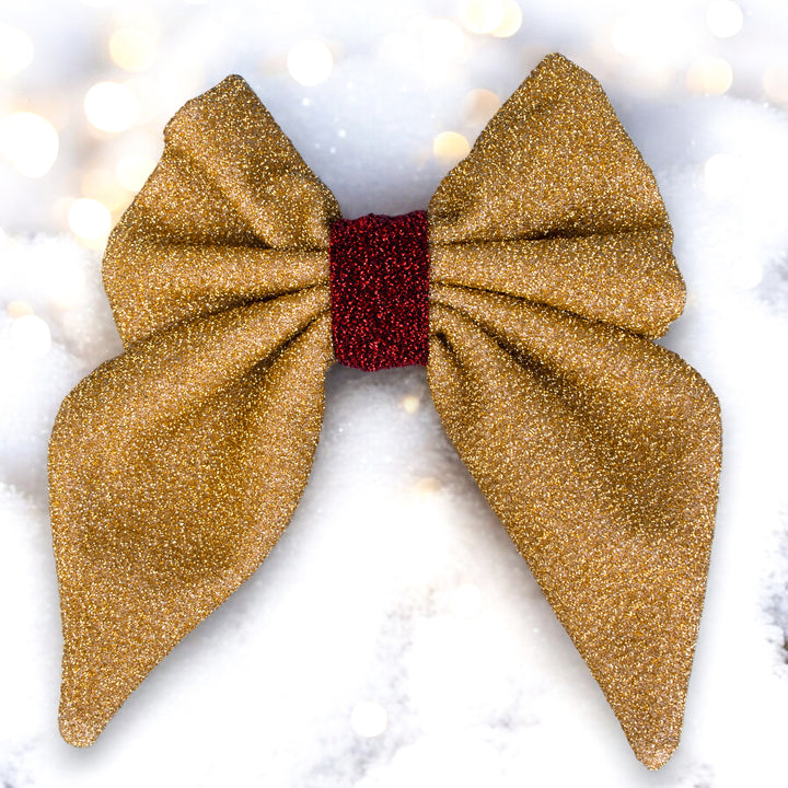 Dog Christmas Sailor Bow Tie | Golden Reindeer