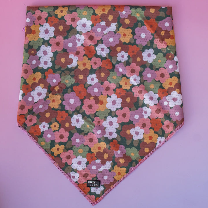 Autumn Acres Dog Bandana - Tie Up Style
