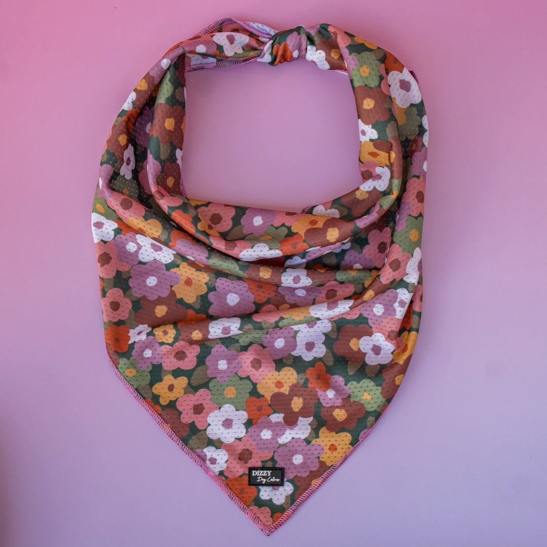 Autumn Acres Dog Bandana - Tie Up Style