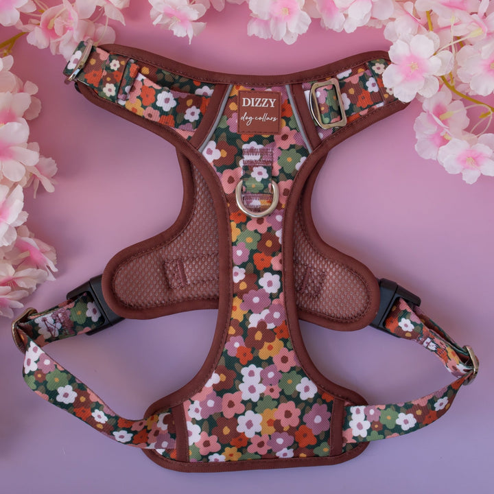 No Pull Dog Harness with Handle | Step in & Reflective | STAINLESS STEEL | Autumn Acres