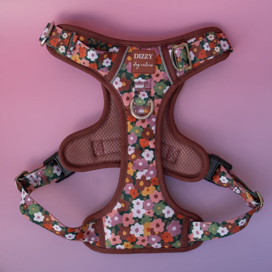 No Pull Dog Harness with Handle | Step in & Reflective | STAINLESS STEEL | Autumn Acres