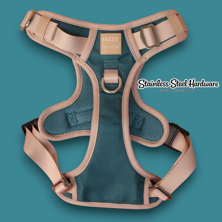 The Cove No Pull Dog Harness | Step-In Design with Handle | Stainless Steel