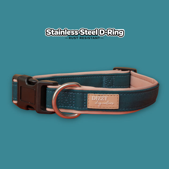 The Cove Dog Collar | Canvas & Neoprene