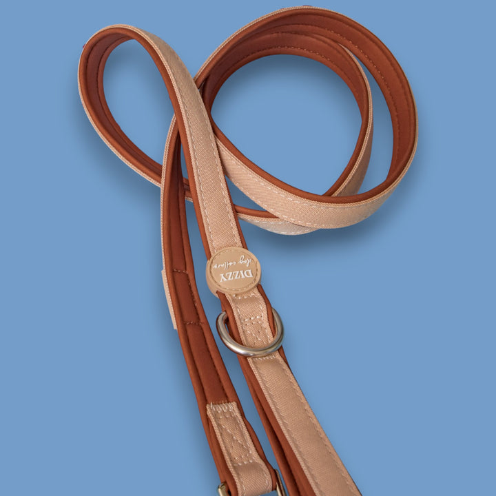 The Chai Dog Leash | Fully Padded Canvas & Neoprene