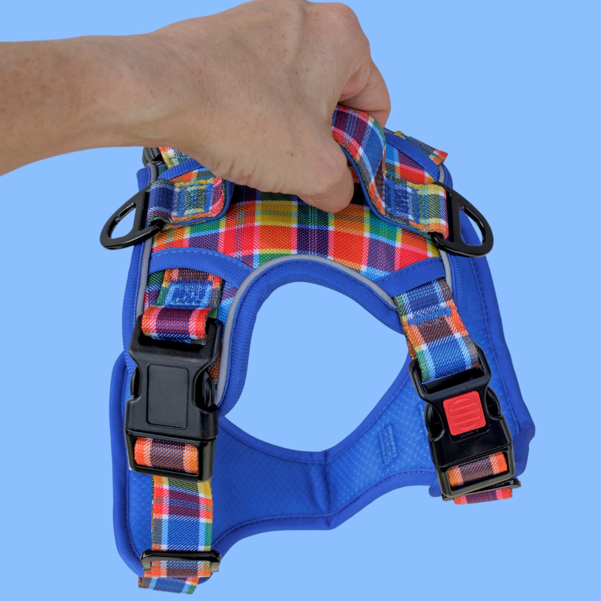 Lane Ropes Icon No Pull Dog Harness | Step in | Reflective | Heavy Duty | Easy Reach H ...