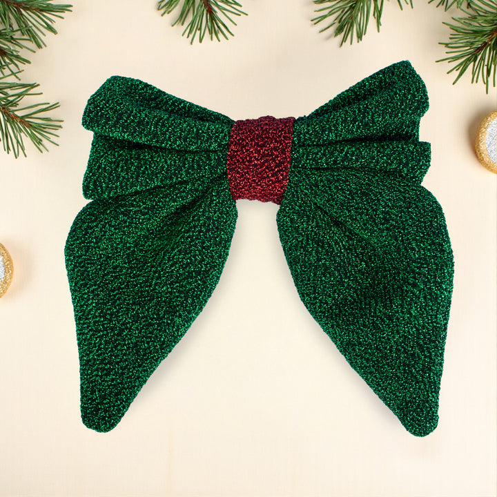 Dog Christmas Sailor Bow Tie | Elf Sparkle