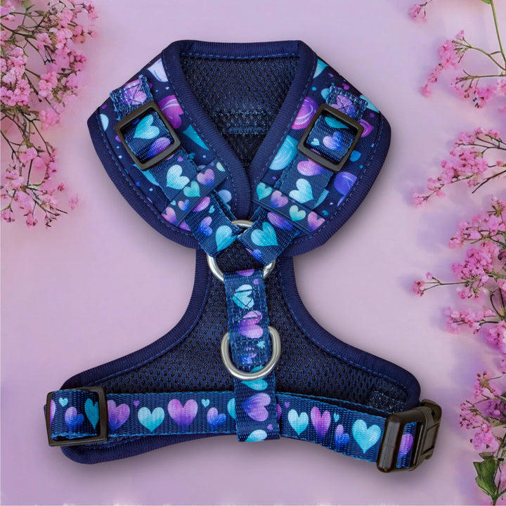 DOG HARNESS | Hearts & Harmony | Adjustable Dog Harness