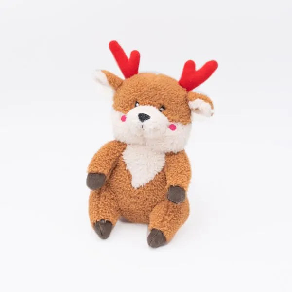 Holiday Cheeky Chumz - Reindeer-Toy-Dizzy Dog Collars