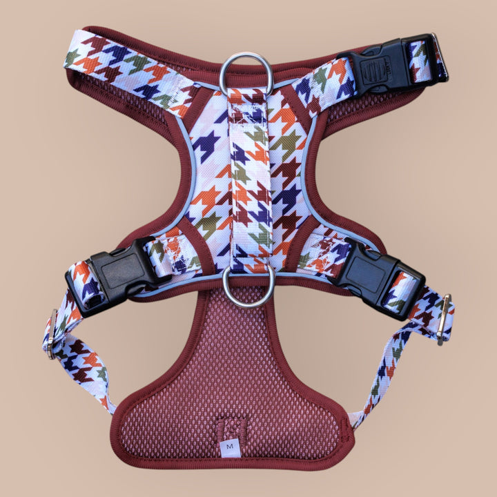 No Pull Dog Harness with Handle | Step in & Reflective | STAINLESS STEEL | Heritage Hound