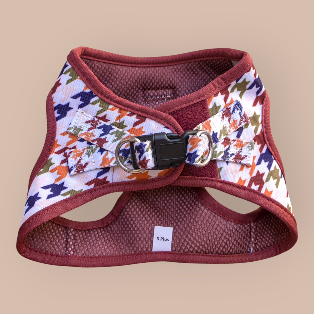Heritage Hound Step In Dog Harness: No Pull Harness | For XS to Medium Dogs & Cats |STAINLESS STEEL| Heritage Hound
