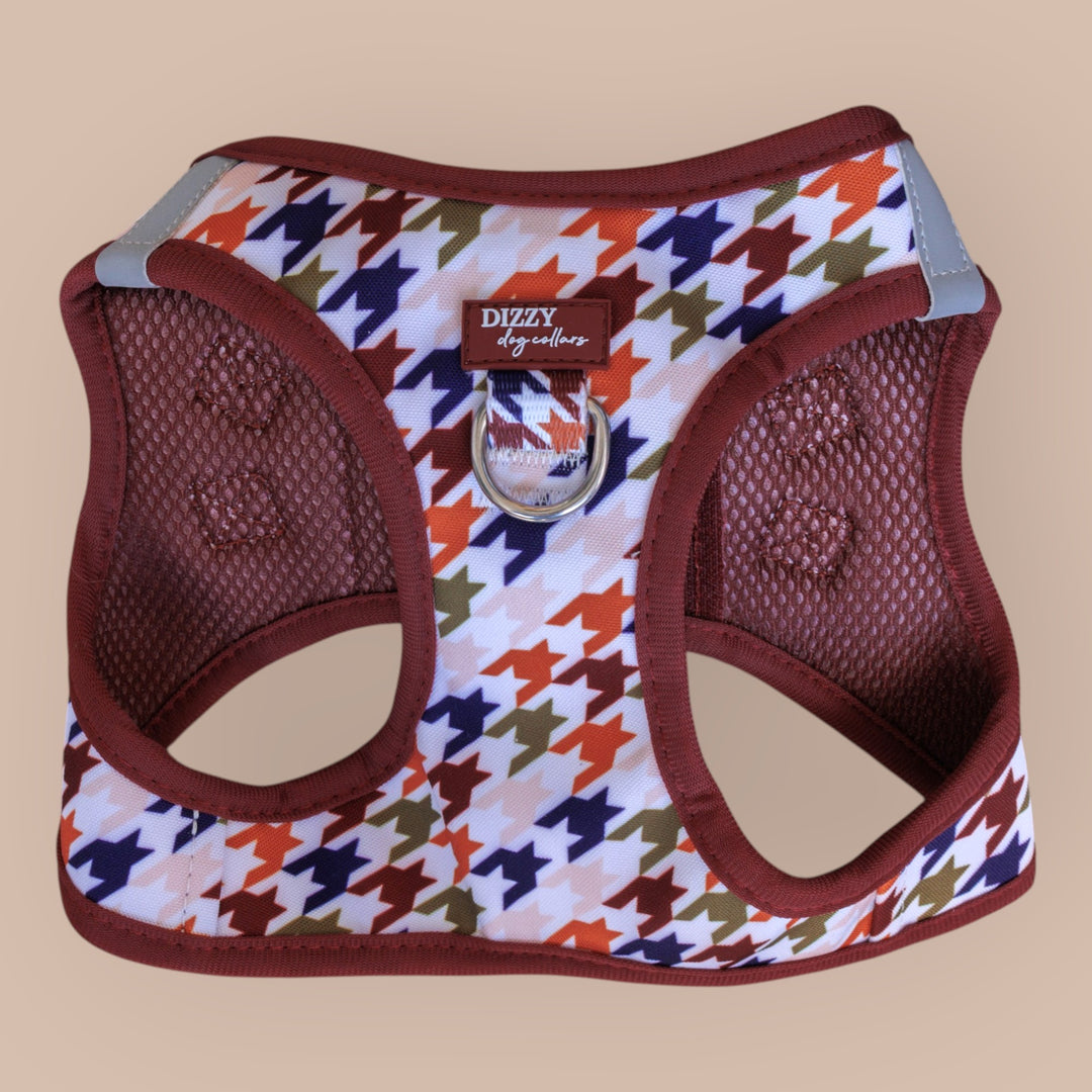 Heritage Hound Step In Dog Harness: No Pull Harness | For XS to Medium Dogs & Cats |STAINLESS STEEL| Heritage Hound