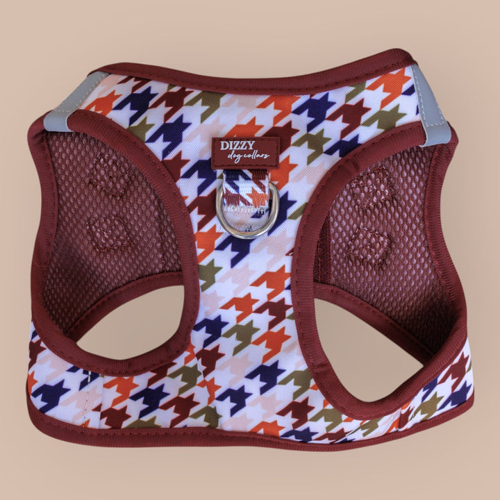 Heritage Hound Step In Dog Harness: No Pull Harness | For XS to Medium Dogs & Cats |STAINLESS STEEL| Heritage Hound
