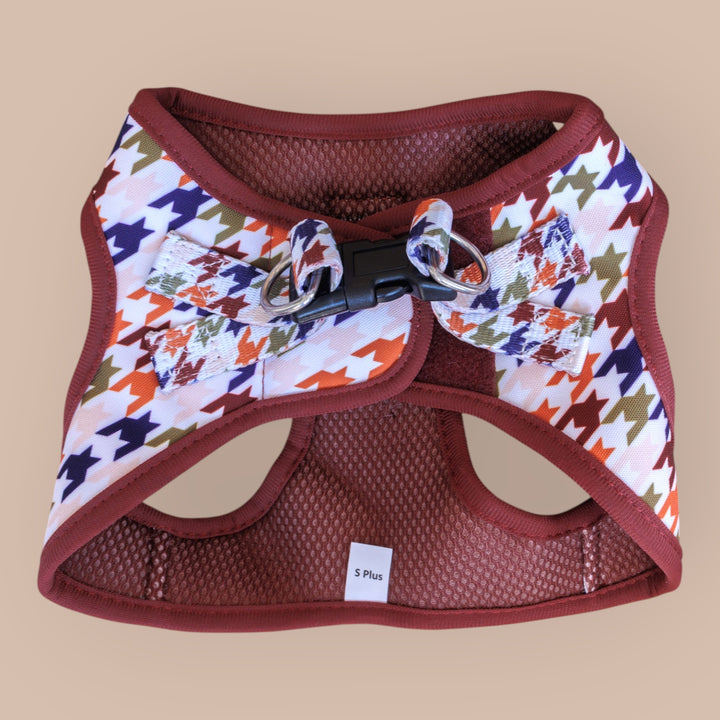 Heritage Hound Step In Dog Harness: No Pull Harness | For XS to Medium Dogs & Cats |STAINLESS STEEL| Heritage Hound
