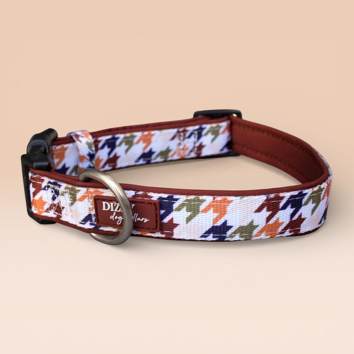 Heritage Hound Dog Collar | Neoprene Dog Collar | Stainless Steel