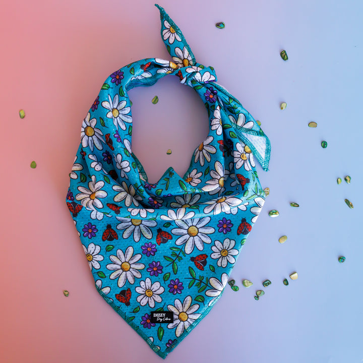 Ladybird Lane Tie Up Dog Bandana