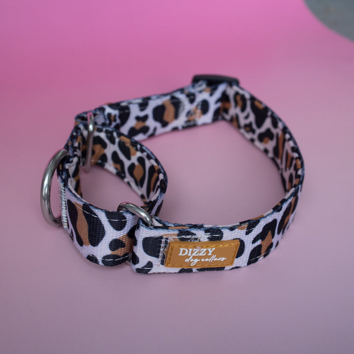 Martingale Dog Collar | Latte Leopard