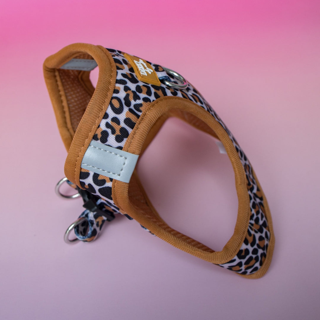 Latte Leopard: Step In Dog Harness