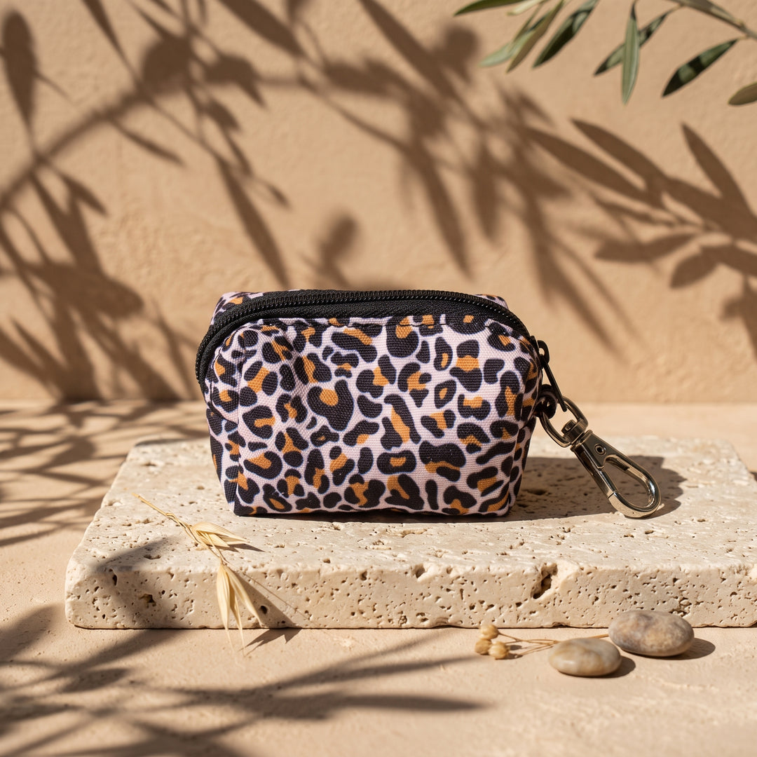 Latte Leopard | Waste Bag Holder