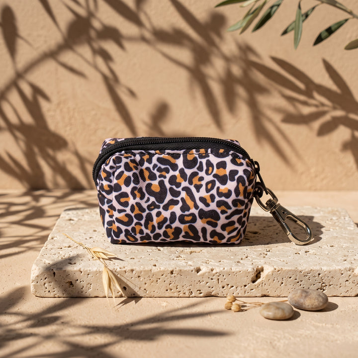 Latte Leopard | Waste Bag Holder