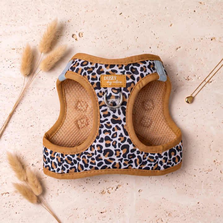 Latte Leopard: Step In Dog Harness