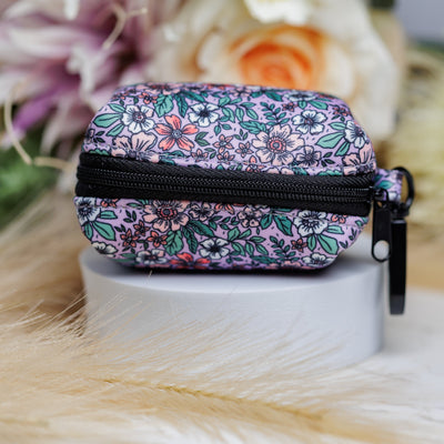 Lilac Floral | Waste Bag Holder-Waste Bag-Dizzy Dog Collars