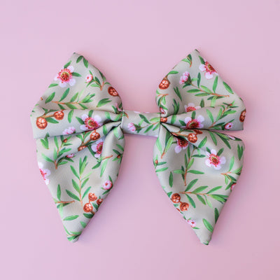 Manuka Sailor Bow Tie | Eucalyptus Bow-Dizzy Dog Collars