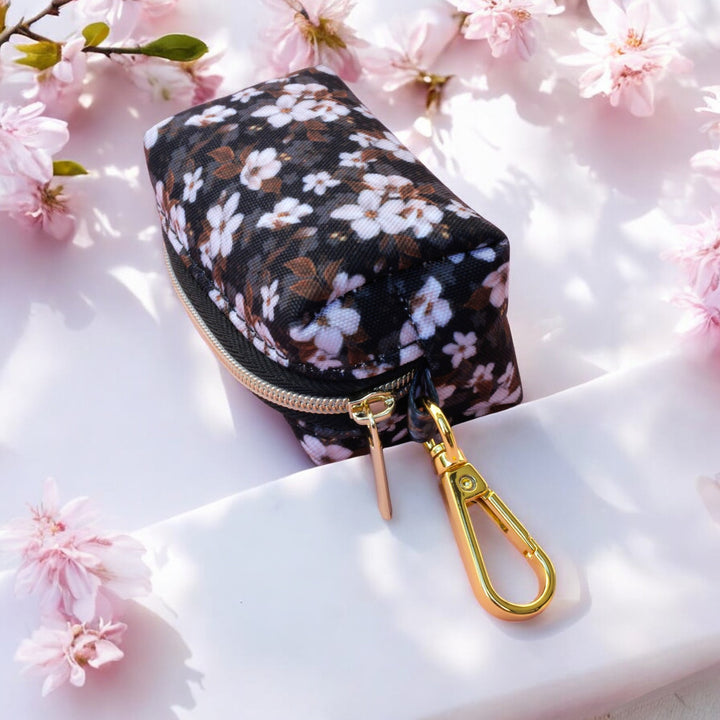 Midnight Cherry Blossoms | Waste Bag Holder