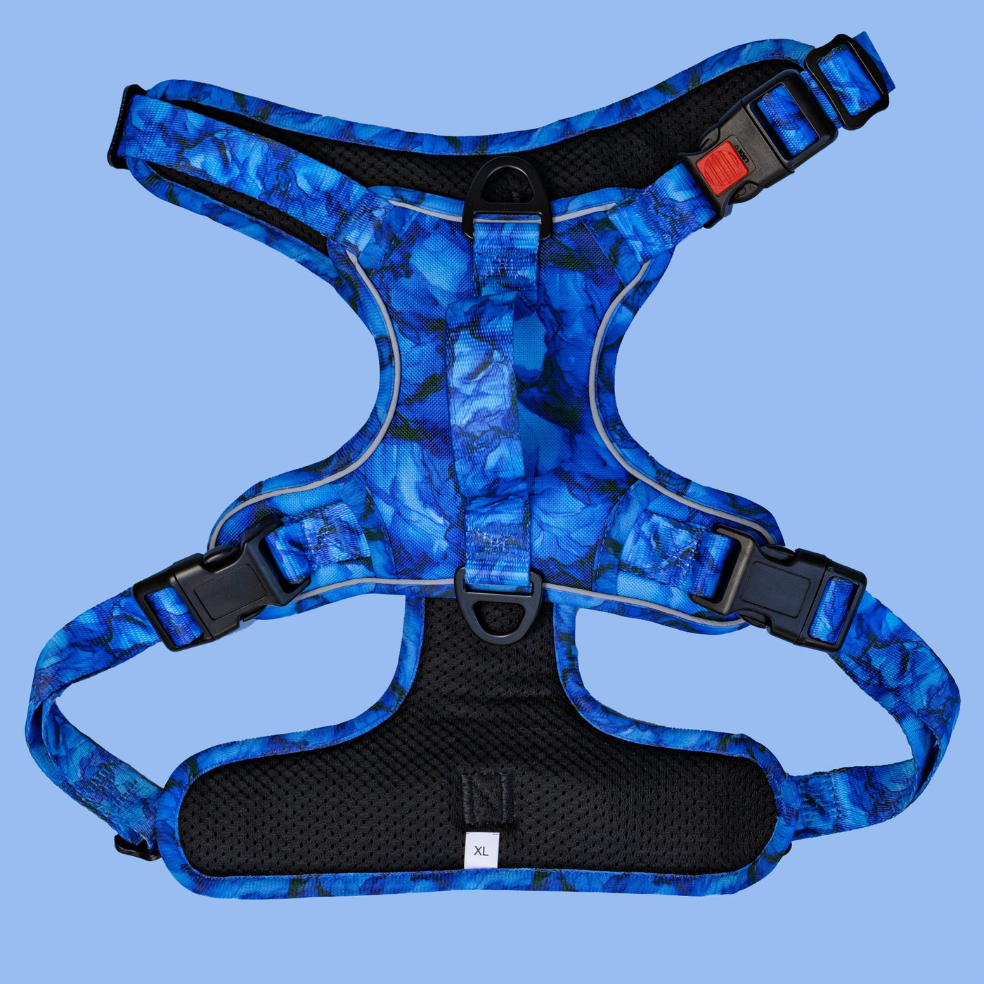 No Pull Dog Harness | Step in | Reflective | Heavy Duty | Easy Reach Handle | Blue Marble-Dizzy Dog Collars