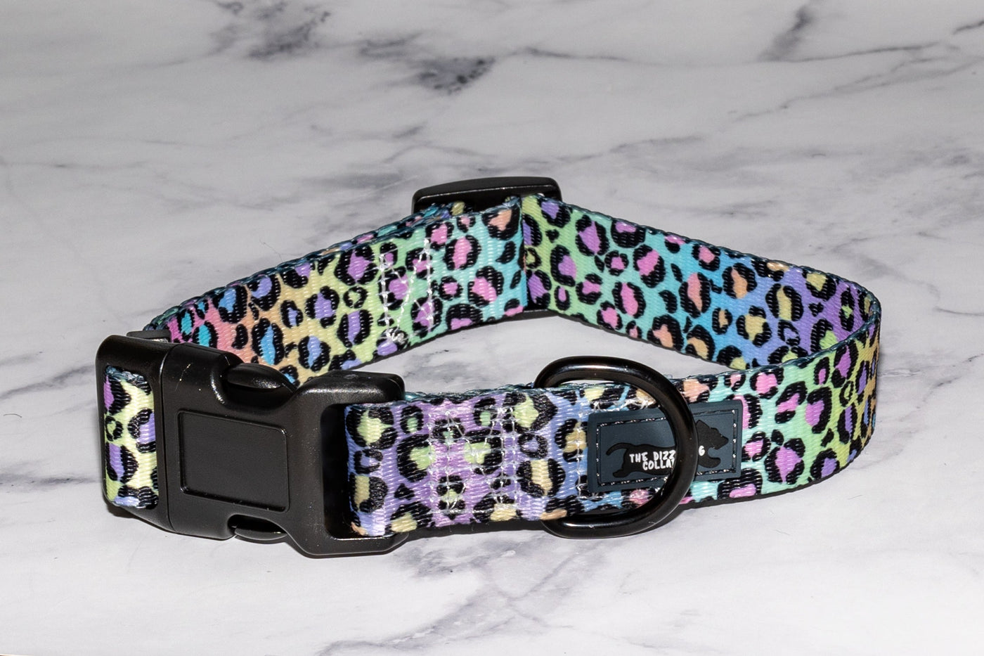 Ombre Leopard Dog Collar "Value Range"-Dog Collar-Dizzy Dog Collars